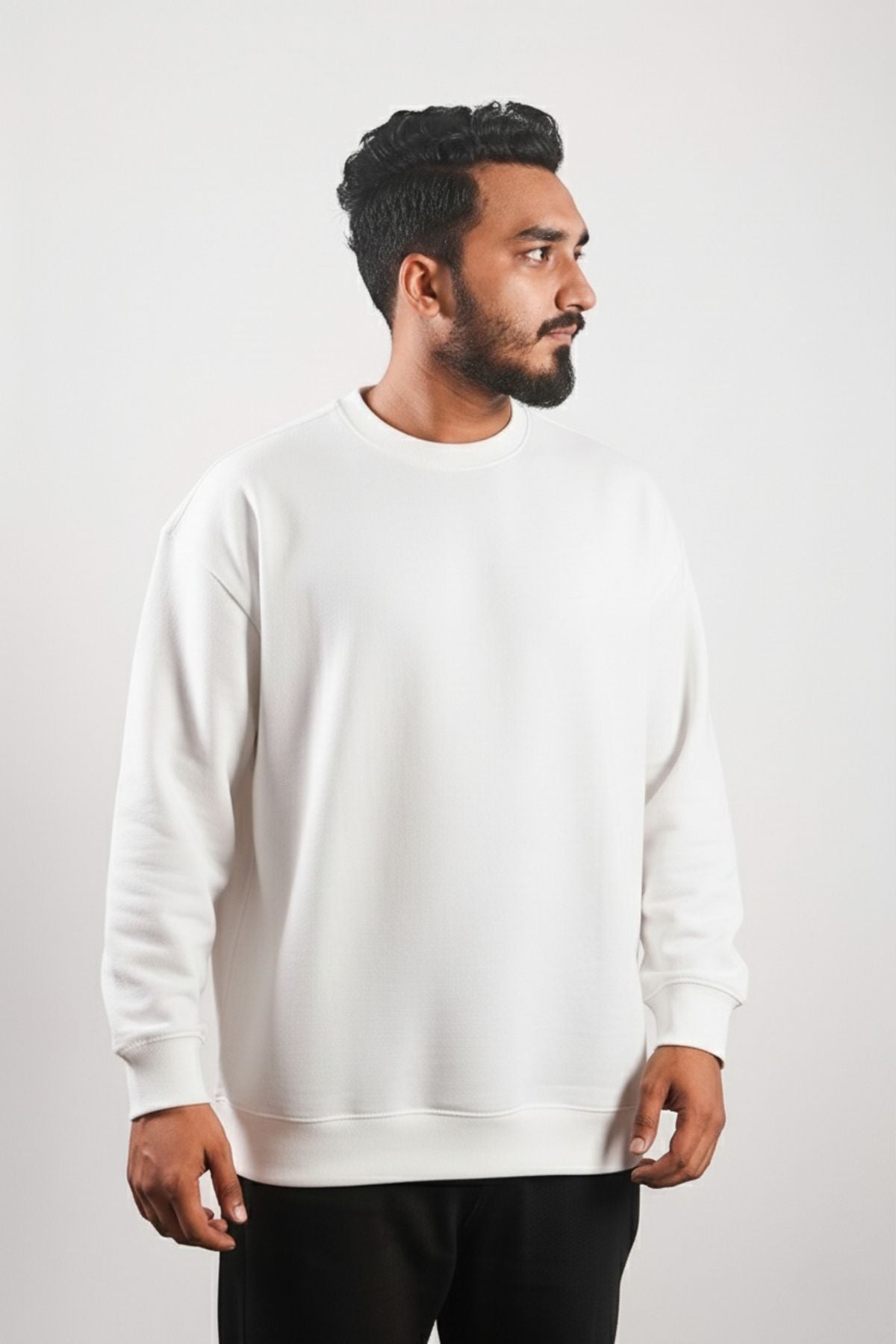 Pack de 3 Sweatshirt  (bleu, Noir, Blanc) : à 269 DHS